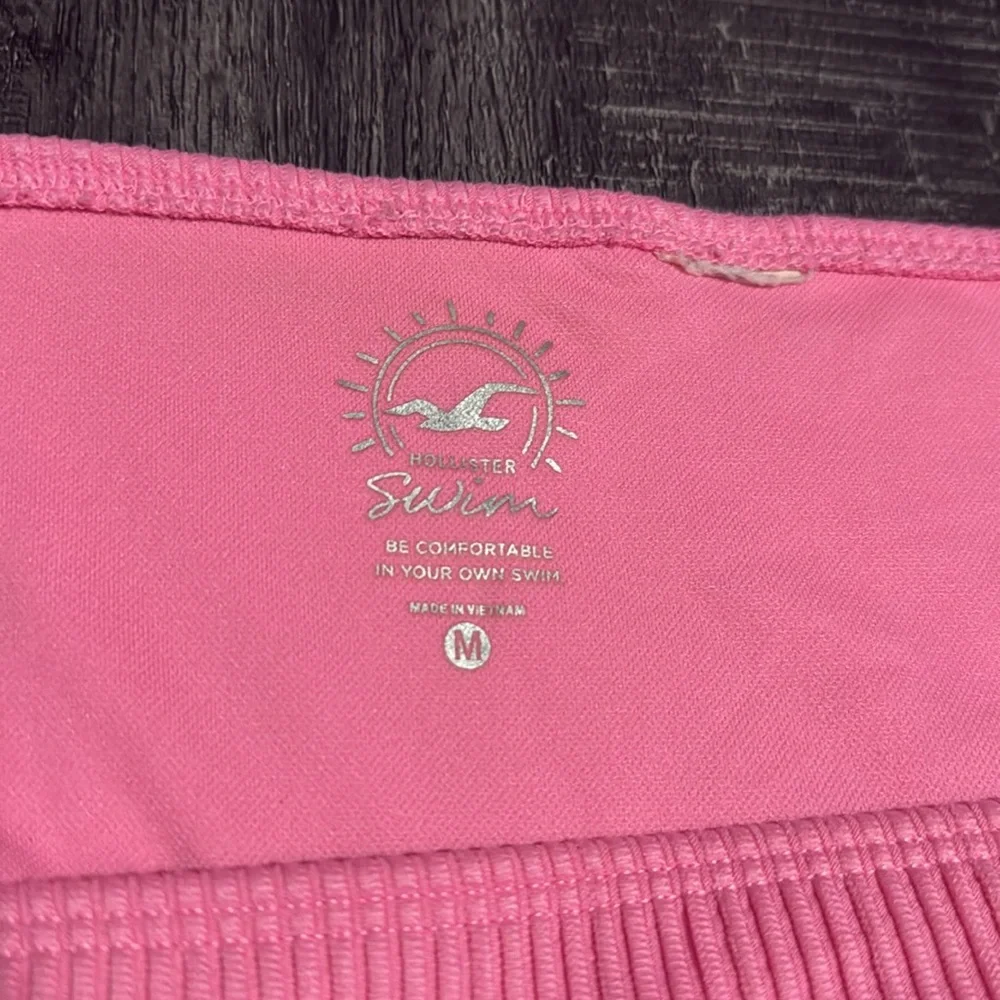 Pink Ribbed Bikini Bottom - Picture 4 of 4